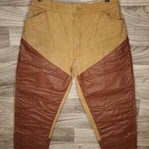 Vintage Sears & Roebuck Men's Double Knee Hunting Field Tested Pants  34x27